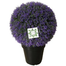 Load image into Gallery viewer, Nearly Natural Lavender Potted Topiary Ball ( sold in packs of 2 )