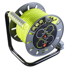 Load image into Gallery viewer, Masterplug 25 metre 4 socket Cable Reel