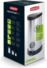 Load image into Gallery viewer, Curver 40 litre Deco Bin Silver