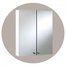 Load image into Gallery viewer, Croydex Carra Double Door Stainless Steel Cabinet