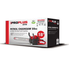 Load image into Gallery viewer, ProPlus Elite 46cm Petrol Chainsaw 50cc