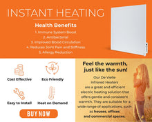 Load image into Gallery viewer, De Vielle Infrared Ceiling Heater 350W with Wi-Fi Control
