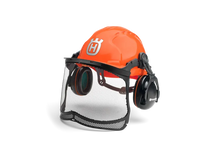Load image into Gallery viewer, Husqvarna Classic Forest Helmet with mesh visor
