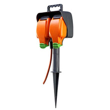 Load image into Gallery viewer, Masterplug Weatherproof Garden Spike with 15 metre lead &amp; 2 sockets
