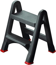 Load image into Gallery viewer, Curver 2 Tier Fold-able Home/Office Step stool
