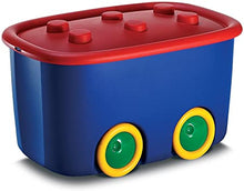 Load image into Gallery viewer, KIS Lego Storage Box on wheels at €19.99 ( sold as a 3 pack for €59,99)

