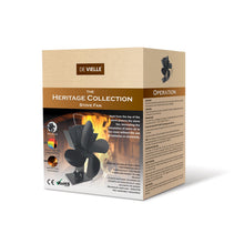Load image into Gallery viewer, De Vielle Heritage 4 Blade Stove Fan
