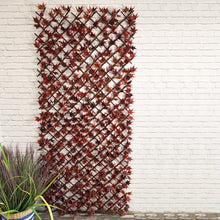 Load image into Gallery viewer, Nearly Natural Red Acer Trellis Large (2 pack)

