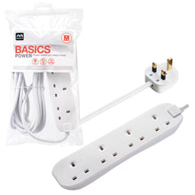Load image into Gallery viewer, Masterplug 4 gang 5 metre Extension Lead
