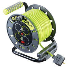 Load image into Gallery viewer, Masterplug ProXT 25 metre 4 Socket Cable Reel
