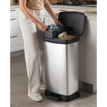 Load image into Gallery viewer, Curver Compatta 50L Duo 23+23L Pedal Bin
